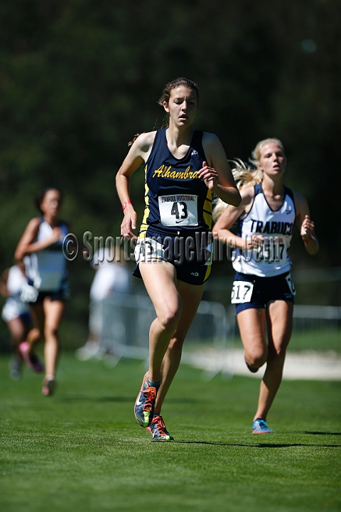 2013SIXCHS-175.JPG - 2013 Stanford Cross Country Invitational, September 28, Stanford Golf Course, Stanford, California.